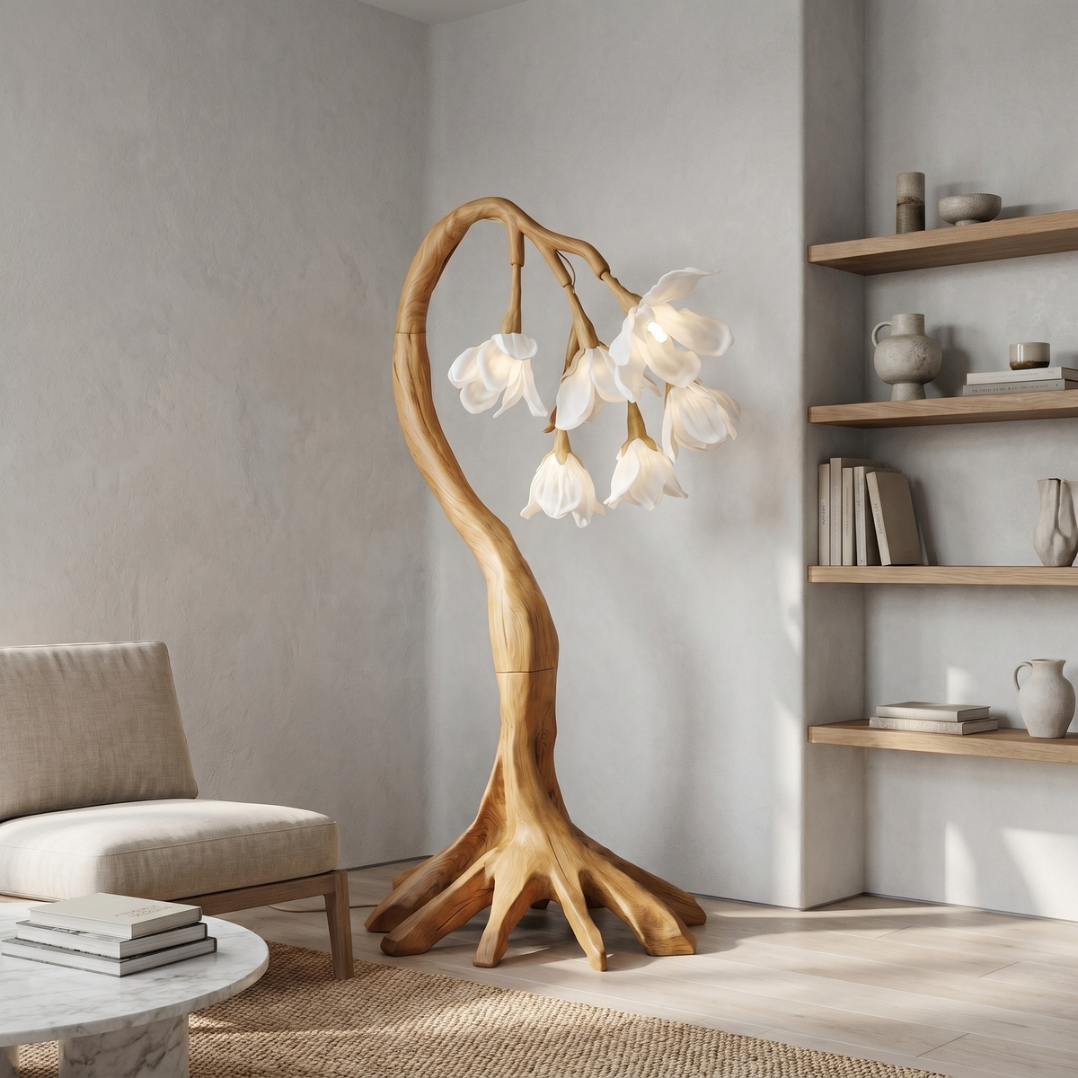 Flower Petal Floor Lamp